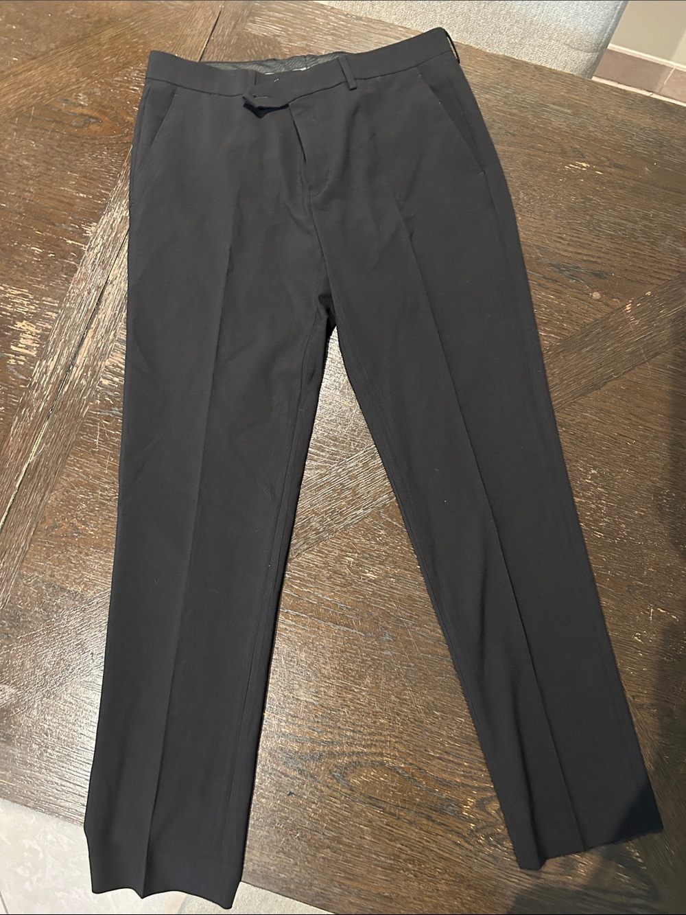 Men's Calvin Klein Black Dress Pants - Skinny Fit - 33W x 30L